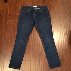 Loft women’s jeans size 6/28 curvy skinny *preowned*